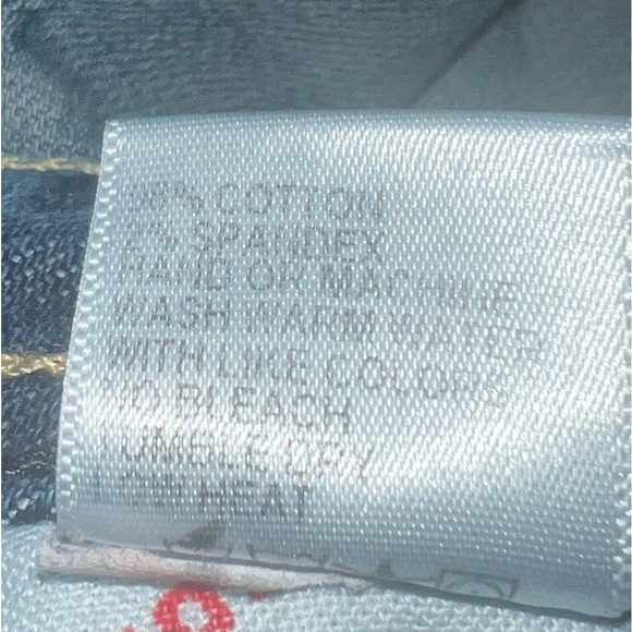 People’s liberation women’s distressed blue jeans capris - Picture 10 of 12